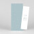 Christening Invitations Delicate dove (bookmark) blue - View 1