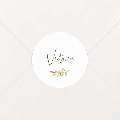 Botanical bliss green green baby stickers Botanical bliss green green baby stickers