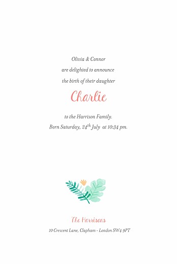 Baby Announcements Into The Wild (4 pages) White - Page 3