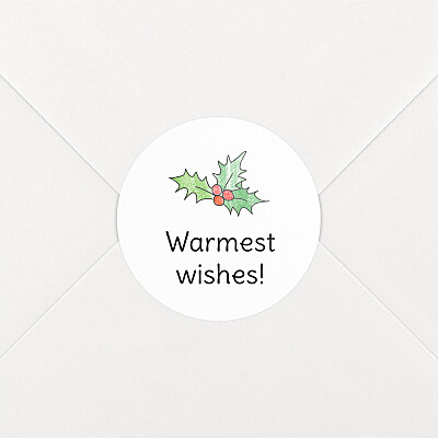 Colour in! by omy white christmas stickers Colour in! by omy white christmas stickers