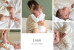 Baby Thank You Cards Moments of firsts (4 pages) white - Page 1
