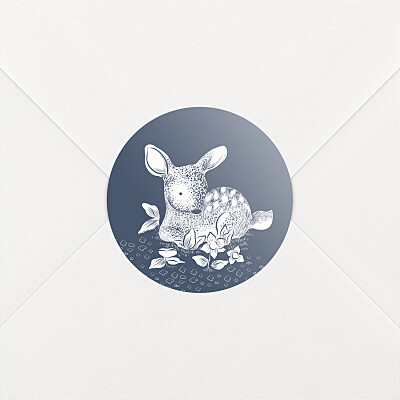 Bedtime story (fawn) blue without photos baby stickers Bedtime story (fawn) blue without photos baby stickers