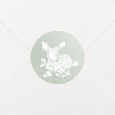 Baby Stickers Bedtime Story (fawn) Green