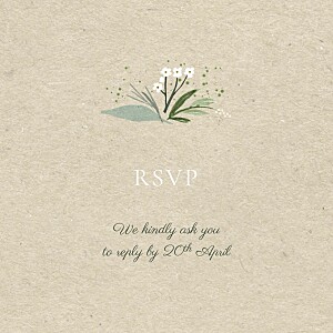 Everlasting love beige rustic rsvp cards Everlasting love beige rustic rsvp cards