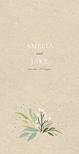 Everlasting love beige beige wedding menus Everlasting love beige beige wedding menus
