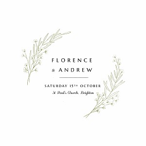 Delicate greenery green green wedding invitations Delicate greenery green green wedding invitations