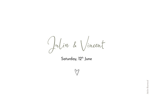 Wedding Table Numbers Lovely Newlyweds White - Back Wedding Table Numbers Lovely Newlyweds White - Back