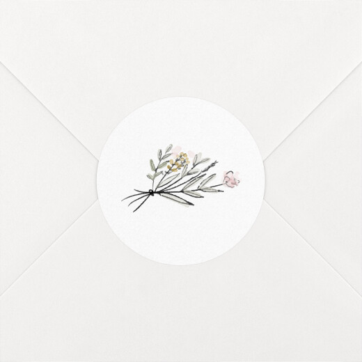 Everlasting Love Wedding Envelope Stickers - Non-Personalised - Rosemood