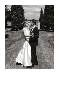 Wedding Thank You Cards Simple photo portrait (foil) white Wedding Thank You Cards Simple photo portrait (foil) white