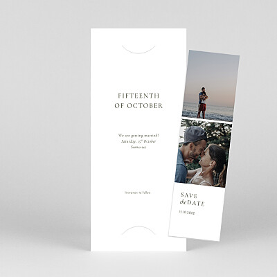 Laure de sagazan ii (bookmark) green green save the dates Laure de sagazan ii (bookmark) green green save the dates