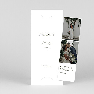 Laure de sagazan ii (bookmark) green green wedding thank you cards Laure de sagazan ii (bookmark) green green wedding thank you cards