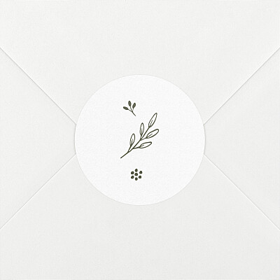 Everlasting Love Wedding Envelope Stickers - Non-Personalised - Rosemood