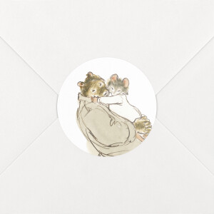 Baby Stickers Ernest and Celestine I Blue