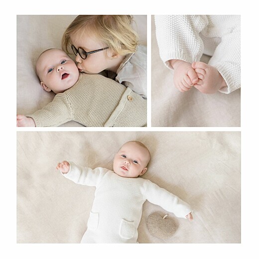 Baby Thank You Cards Flora (4 pages) Midnight blue - Page 2 Baby Thank You Cards Flora (4 pages) Midnight blue - Page 2