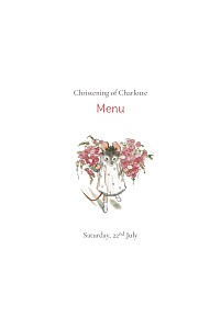Ernest and celestine pink christening menus Ernest and celestine pink christening menus