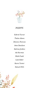 Summer solstice blue wedding table plan cards Summer solstice blue wedding table plan cards