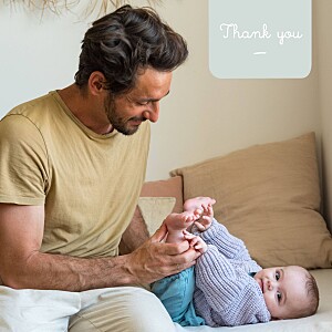 Etiquette pastel (4 pages) bleu baby thank you cards Etiquette pastel (4 pages) bleu baby thank you cards