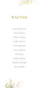 Everlasting love white wedding table plan cards Everlasting love white wedding table plan cards
