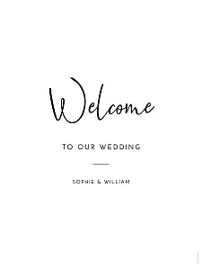 Ever thine, ever mine white wedding signs Ever thine, ever mine white wedding signs