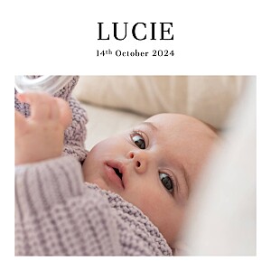 Magazine white christening invitations Magazine white christening invitations
