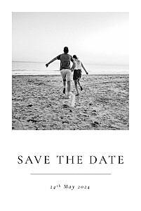 Precious moments (portrait) white white save the dates Precious moments (portrait) white white save the dates