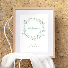 Wedding Signs Country Meadow Green Wedding Signs Country Meadow Green