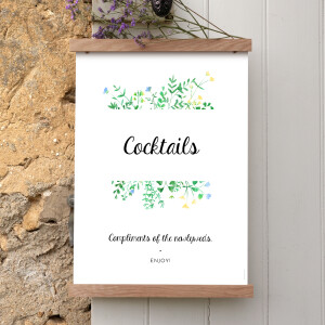Wedding Signs Floral frame White Wedding Signs Floral frame White