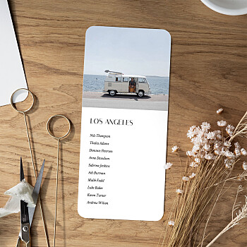 Insignia white wedding table plan cards Insignia white wedding table plan cards