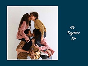 Verdure bouquet (landscape) blue photo small posters Verdure bouquet (landscape) blue photo small posters