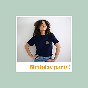 Snapshot green birthday invitations Snapshot green birthday invitations