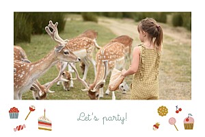 Sweet candy red girls kids party invitations Sweet candy red girls kids party invitations