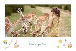 Sweet candy pastel blue kids party invitations Sweet candy pastel blue kids party invitations