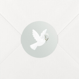 Baby Stickers Little Dove Blue