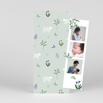 My little bear (bookmark) blue blue baby thank you cards My little bear (bookmark) blue blue baby thank you cards