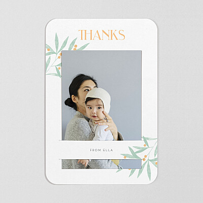Evergreen bay (keepsake) green green baby thank you cards Evergreen bay (keepsake) green green baby thank you cards