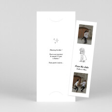 Save The Dates Your day, your way (Bookmark) White