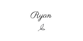Wedding Place Cards Subtle Sprig White