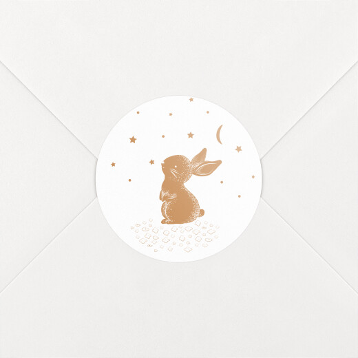 Baby Stickers Christmas Story Yellow - View 1
