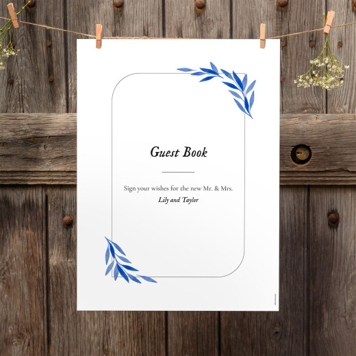 Botanical Embrace Wedding Signs - Rosemood