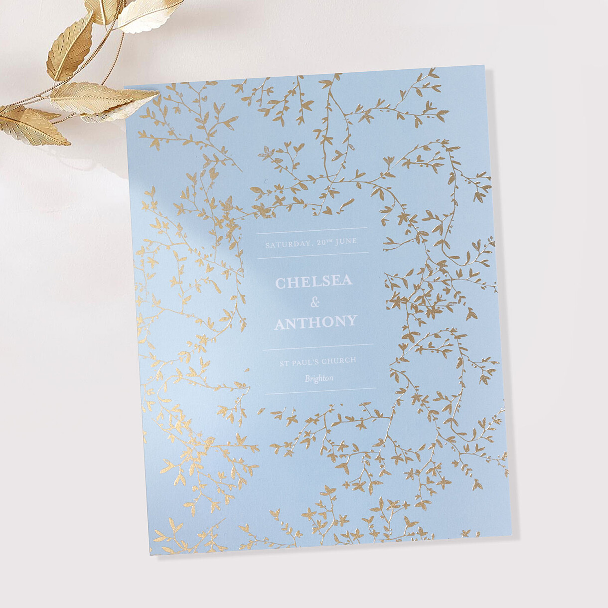 Reflections (foil) wedding invitations Reflections (foil) wedding invitations