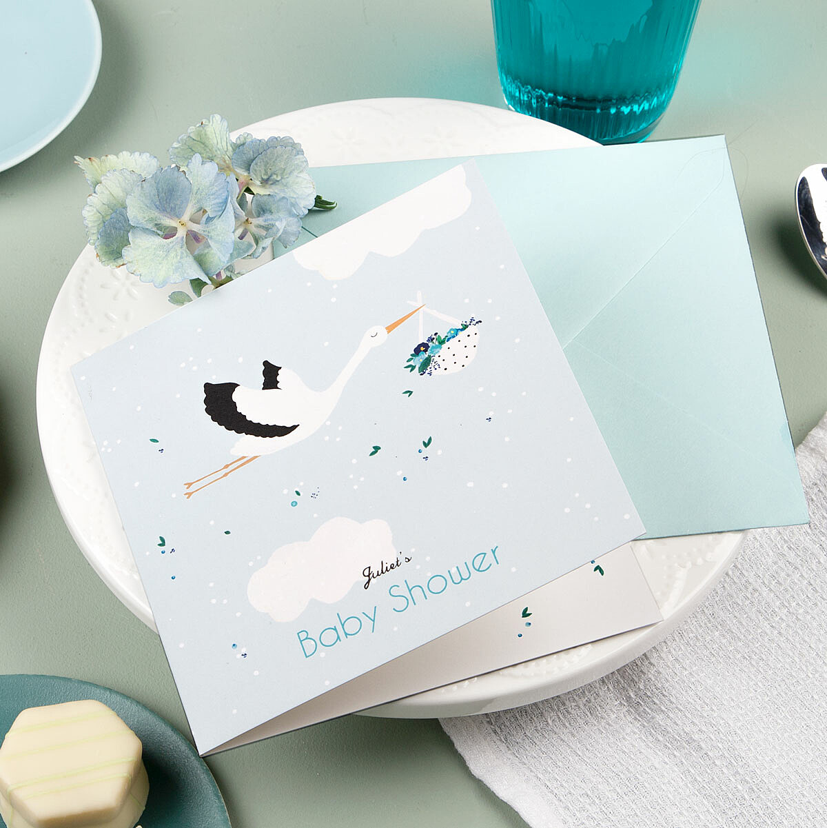 Stork baby shower invitations Stork baby shower invitations